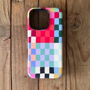 iPhone 16 Pro Checkered Phone Case